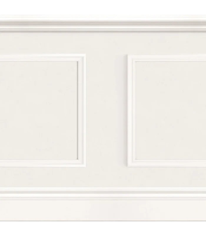 Panoramique LA BIBLIOTHEQUE Blanc Polaire 90 x 300cm - Collection WONDERWALLS 2 - CASADECO - Réf. WDWD200460255