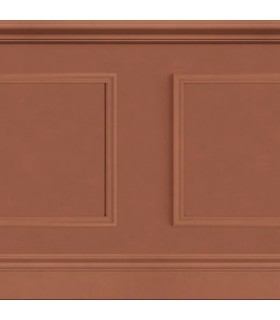 Panoramique LA BIBLIOTHEQUE Terre De Sienne 90 x 300cm - Collection WONDERWALLS 2 - CASADECO - Réf. WDWD200468410