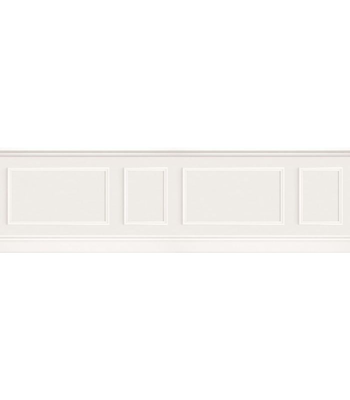 Panoramique LE PETIT SALON Blanc Polaire 90x300cm - Collection WONDERWALLS 2 - CASADECO - Réf. WDWD200450510