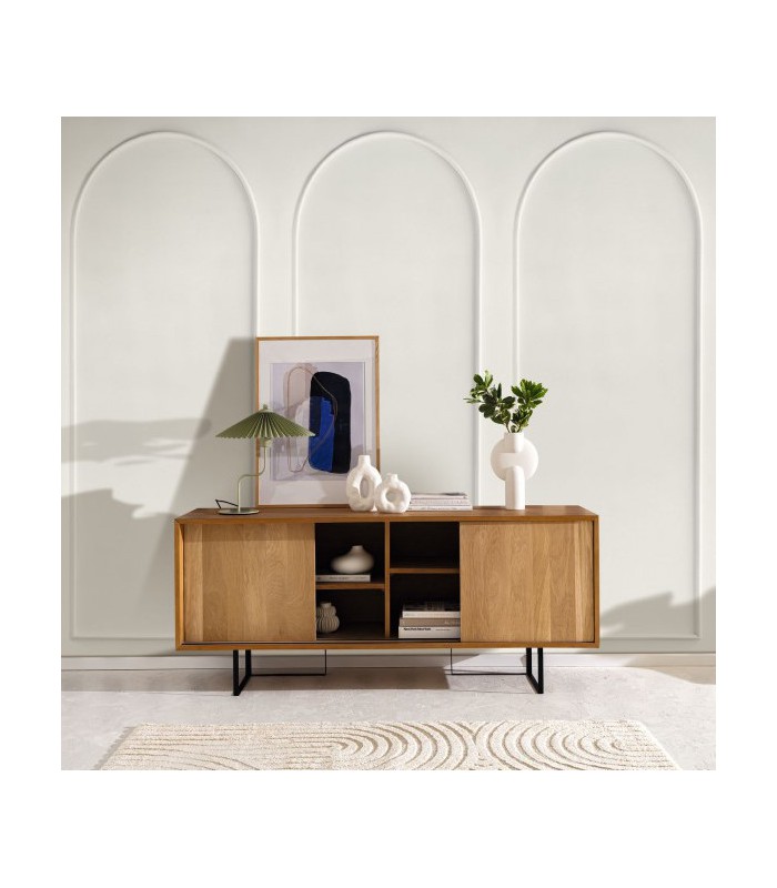 Panoramique MOULDING ARCH Blanc S 106X250cm - Collection RELIEFS - CASELIO - Réf. RLF106340040