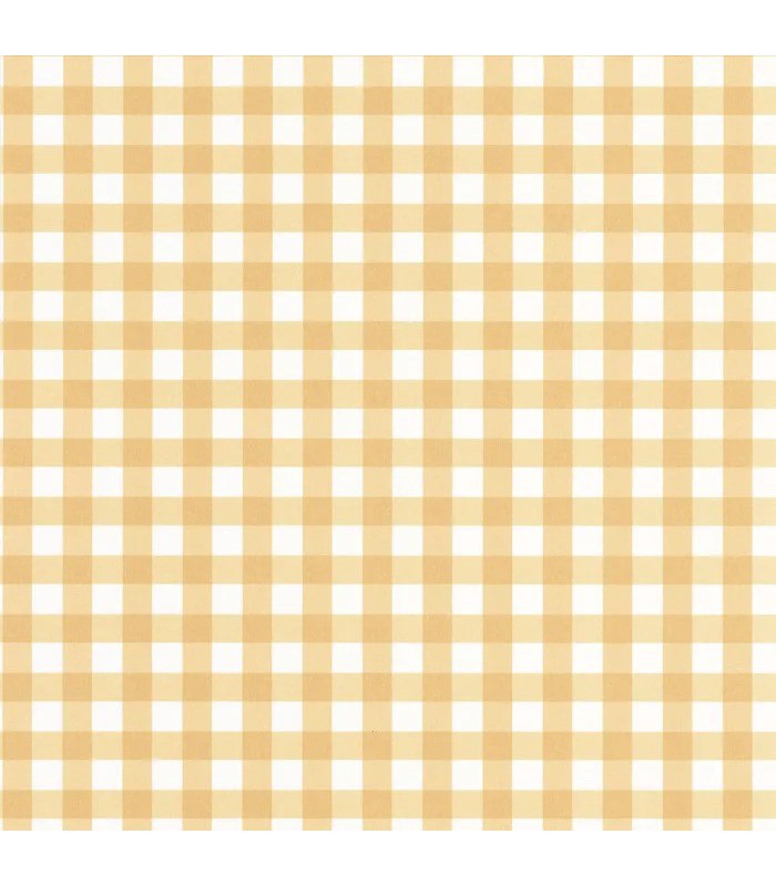 Papier Peint VICHY CAMEL - Collection ONCE UPON A TIME 2 - CASADECO - Réf. OUTD89261327