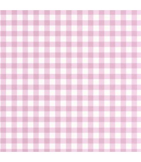 Papier Peint VICHY LILAS - Collection ONCE UPON A TIME 2 - CASADECO - Réf. OUTD89265313