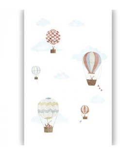 Panoramique TRAVEL AROUND THE WORLD BLANC S 200x250 - Collection ONCE UPON A TIME 2 - CASADECO - Réf. OUTD200720305