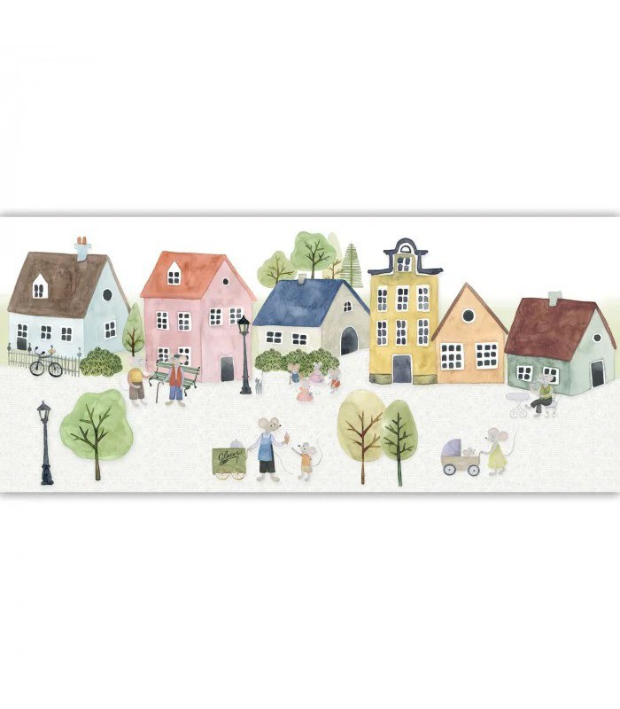 Panoramique MAIN STREET MULTICO - Collection ONCE UPON A TIME 2 - CASADECO - Réf. OUTD200746161