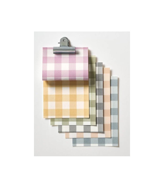 Papier Peint VICHY VERT CÉLADON - Collection ONCE UPON A TIME 2 - CASADECO - Réf. OUTD89267202