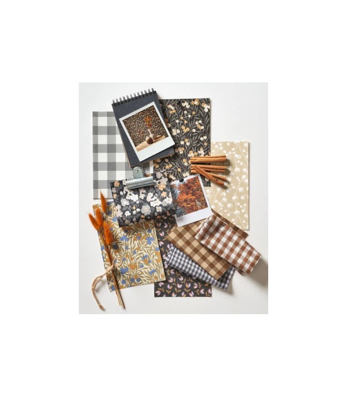 Papier Peint VICHY ANTHRACITE - Collection ONCE UPON A TIME 2 - CASADECO - Réf. OUTD89269419