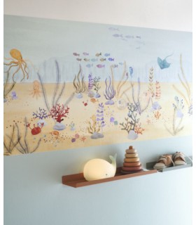 Panoramique OCEAN FLOOR MULTICO - Collection ONCE UPON A TIME 2 - CASADECO - Réf. OUTD200730073