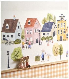 Panoramique MAIN STREET MULTICO - Collection ONCE UPON A TIME 2 - CASADECO - Réf. OUTD200746161