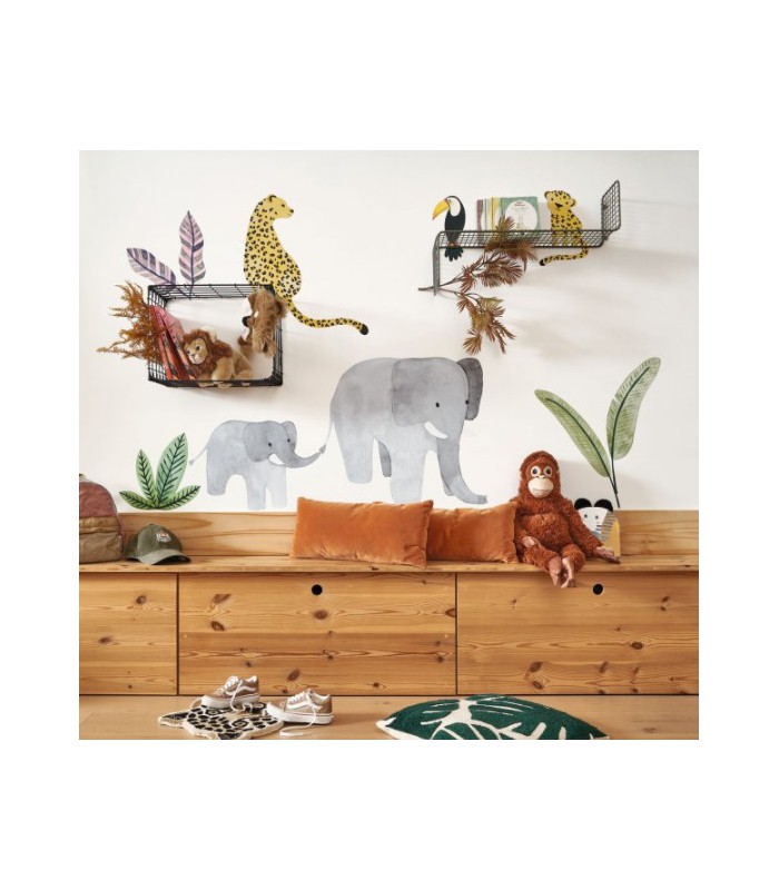 Panoramique WILD LIFE SPRAY UP JAUNE - Collection ONCE UPON A TIME 2 - CASADECO - Réf. OUTD200882992