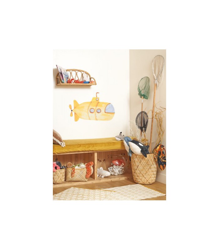 Panoramique YELLOW SUBMARINE SPRAY UP JAUNE - Collection ONCE UPON A TIME 2 - CASADECO - Réf. OUTD200992323