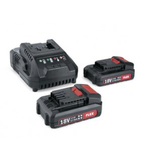 Power Pack 55Q FLEX Lot 2 batteries 18V 5,0 Ah