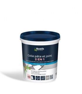 Colle et Joint 2 en 1 Gris Bostik 1,5 kg pour Carrelage