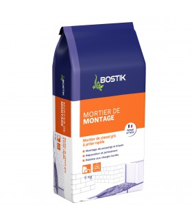 Mortier de Montage Bostik 5 kg Parpaings et Briques
