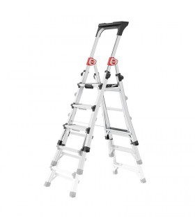 Escabeau télescopique Hailo TL100 - 5 marches polyvalent