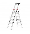 Escabeau télescopique Hailo TL100 - 5 marches polyvalent
