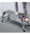 Plateforme de travail pliante en aluminium Hailo 50 cm