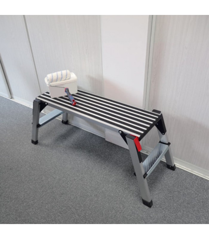 Plateforme de travail pliante en aluminium Hailo 50 cm
