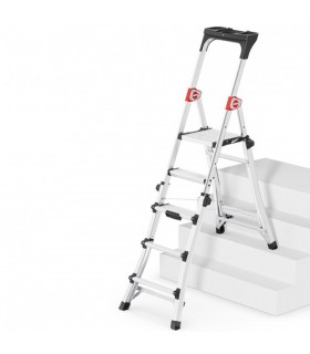 Escabeau télescopique Hailo TL100 - 5 marches polyvalent