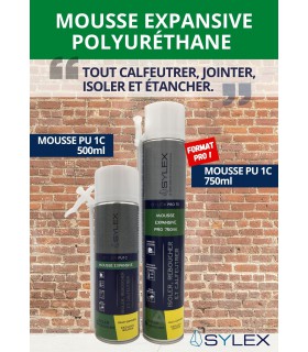 Mousse expansive PU 1C 500ml