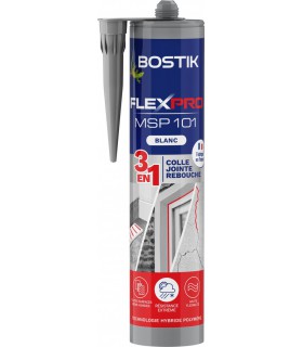 Bostik Fixpro MSP101 blanc mastic-colle 3-en-1 290 ml