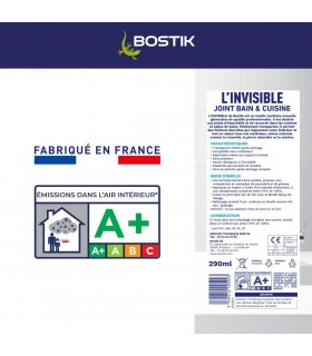 Bostik Silicone L’Invisible 290 ml Transparent