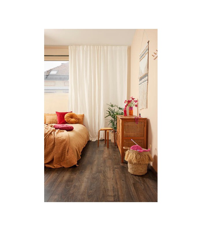 Berry Alloc Parquet stratifié Ocean+ 8V4 - Java Brown - 1288 mm x 190 mm x 8 mm