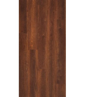 Parquet stratifié Ocean+ 8V4 - Merbau Brown - Résistant à l'eau - 1288 x 190 x 8 mm