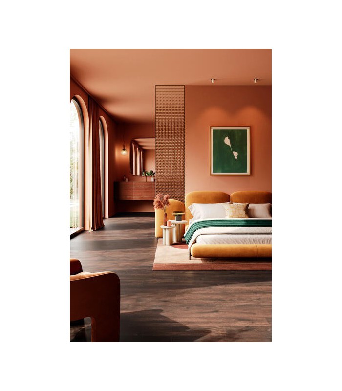 Parquet stratifié Ocean+ 8XL - Gyant Warm Brown - Résistant à l'eau - 2038 x 241 x 8 mm