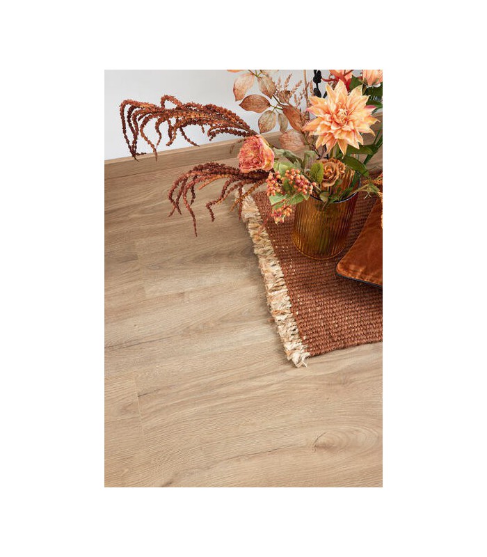 Parquet stratifié Ocean+ 12V4 - Epic Natural - Résistant à l'eau - 1288 x 190 x 12 mm