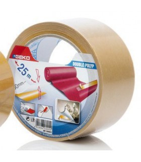 Ruban adhésif double face polypropylène - Longueur 50 mm - Largeur