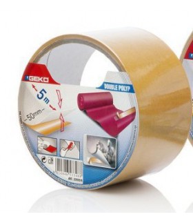 Ruban adhésif double face polypropylène - Longueur 50 mm - Largeur