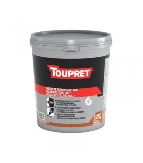 Enduit Rebouchage Spécial Bois - Hard'Wood Express Pâte - Toupret 1,25KG