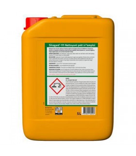 Sikagard 111 : Nettoyant prêt à l’emploi pour façades et sols