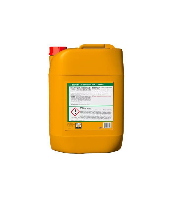 Sikagard 111 : Nettoyant prêt à l’emploi pour façades et sols