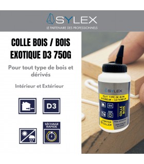 Colle bois et bois exotiques D3