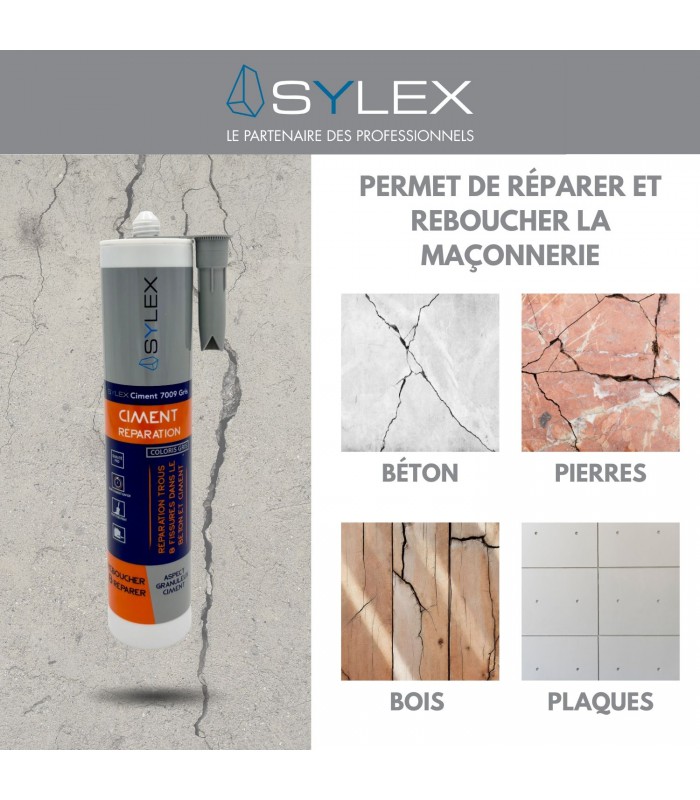 Mastic Réparation Ciment 7009 280ml