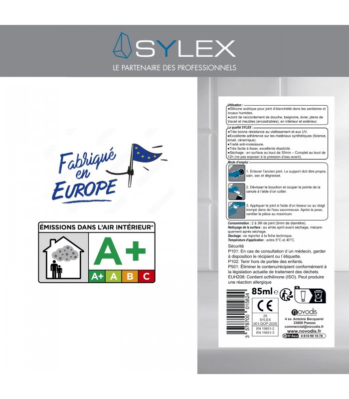 SA 707 Mini 85ml – Silicone Sanitaire Anti-Moisissure