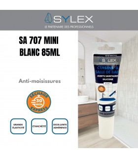 Silicone sanitaire anti-moisissure SA 707 - Mini Format 85ml