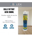 Colle acrylique sans solvants Sylex Fixtout AC10 280 ml