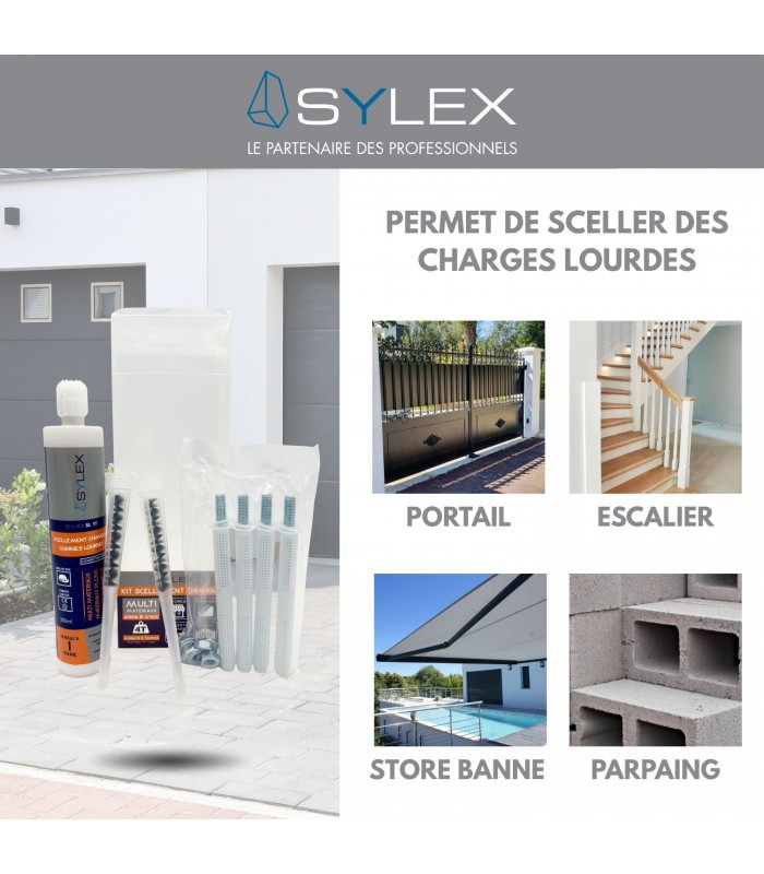 Kit de Scellement chimique Sylex