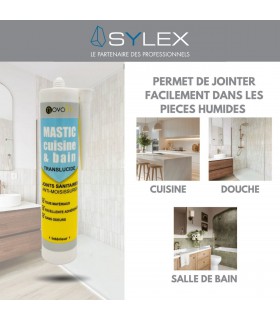 Mastic silicone cuisine et bains Novofix 280 ml