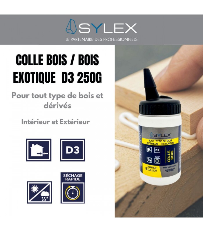 Colle Extra Forte Bois D3 Sylex