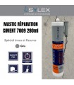 Mastic réparation ciment 7009 280 ml SYLEX