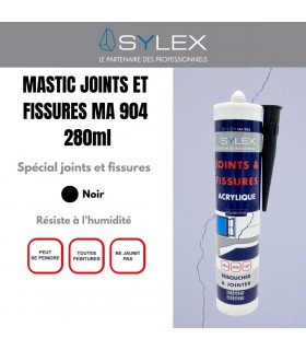 Mastic Acrylique Sylex MA 280ml Joints Et Fissures