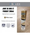 Mastic joint de finition bois et parquet Sylex
