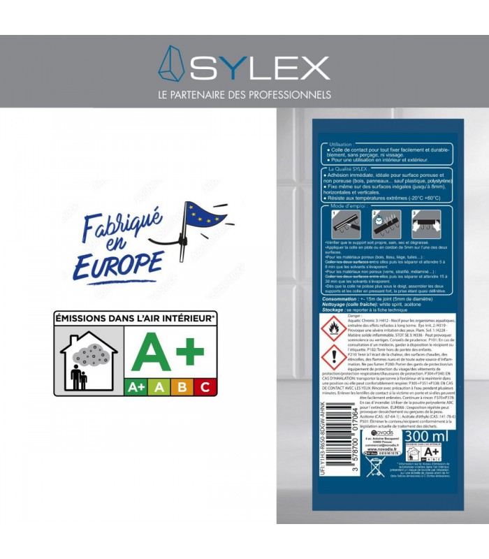 Colle néoprène Sylex NEO25 multi-usages 300 ml