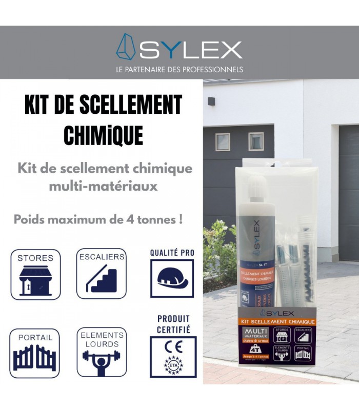 Kit de Scellement chimique Sylex
