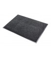 Tapis intérieur anti poussière absorbant Brazil noir 40x60 cm