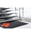 Tapis intérieur anti poussière absorbant Brazil noir 40x60 cm