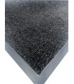 Tapis intérieur anti poussière absorbant Brazil noir 40x60 cm